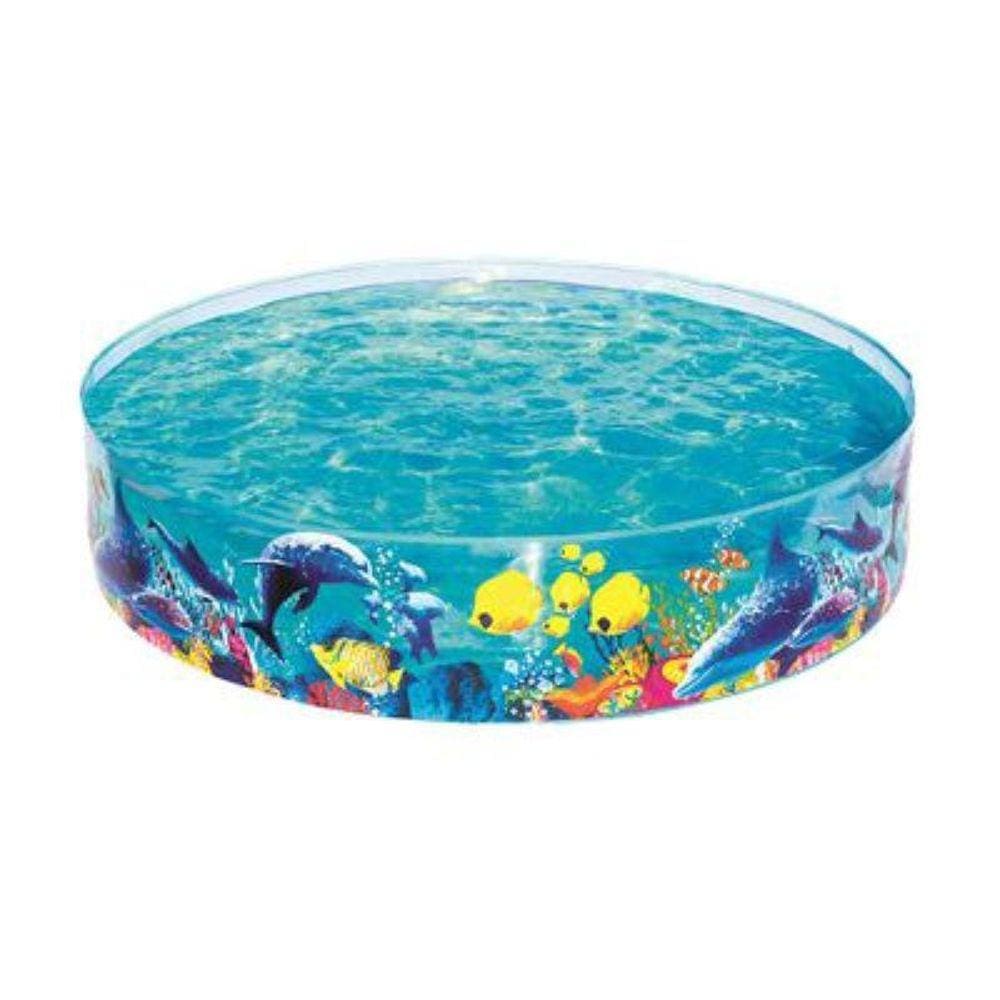 Piscina Semirrígida Circular Infantil Peixes - 946 Litros