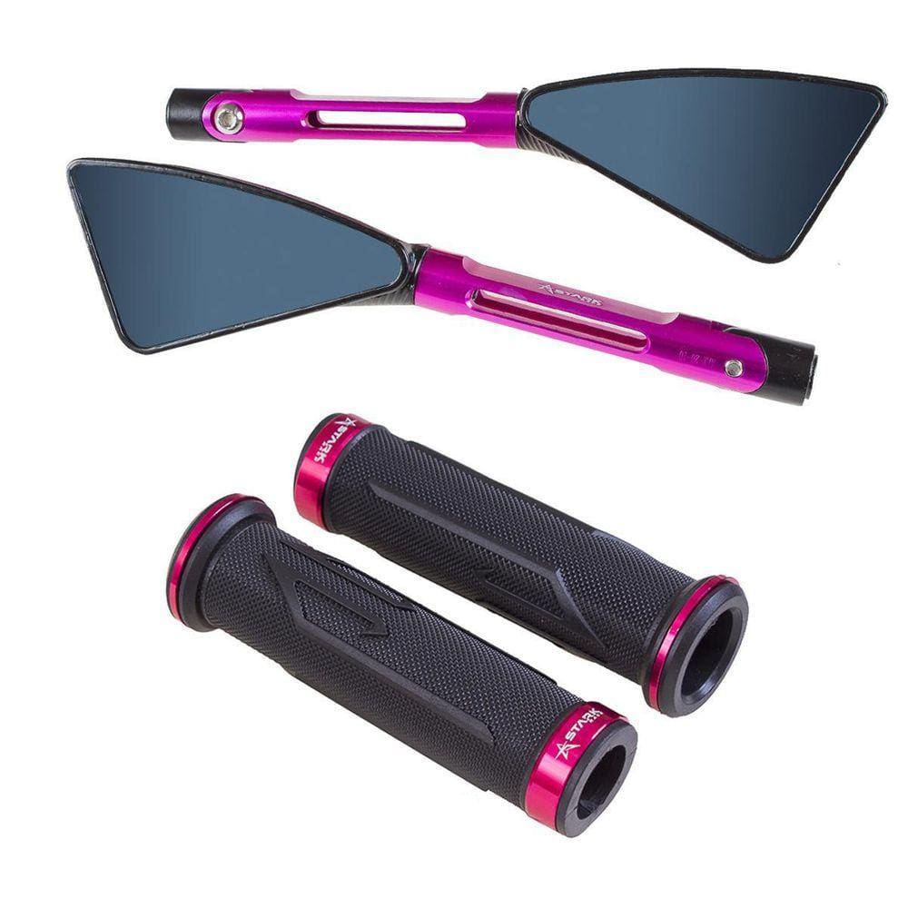 Kit Rosa Manopla Xl Retrovisor 250F Twister Cg 125 150 160