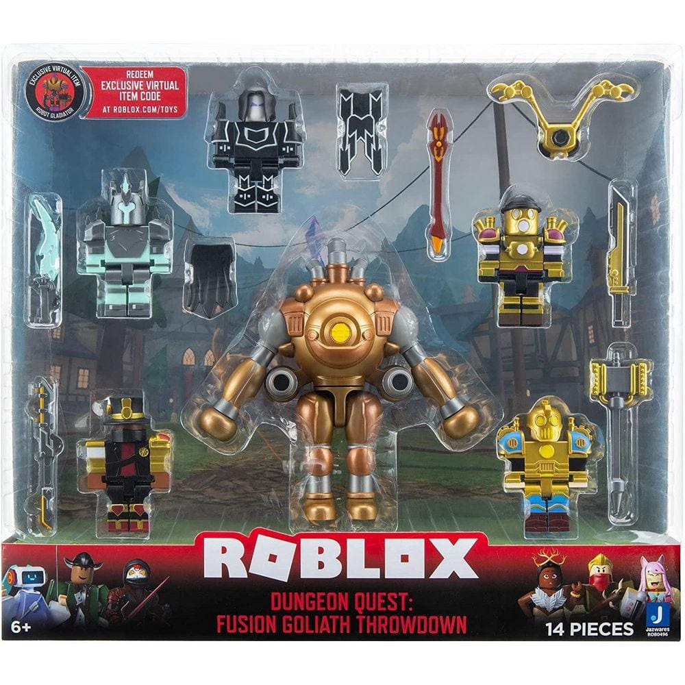 Figura Roblox Pack Masters Of Roblox C 6 Bonecos Sunny 2224