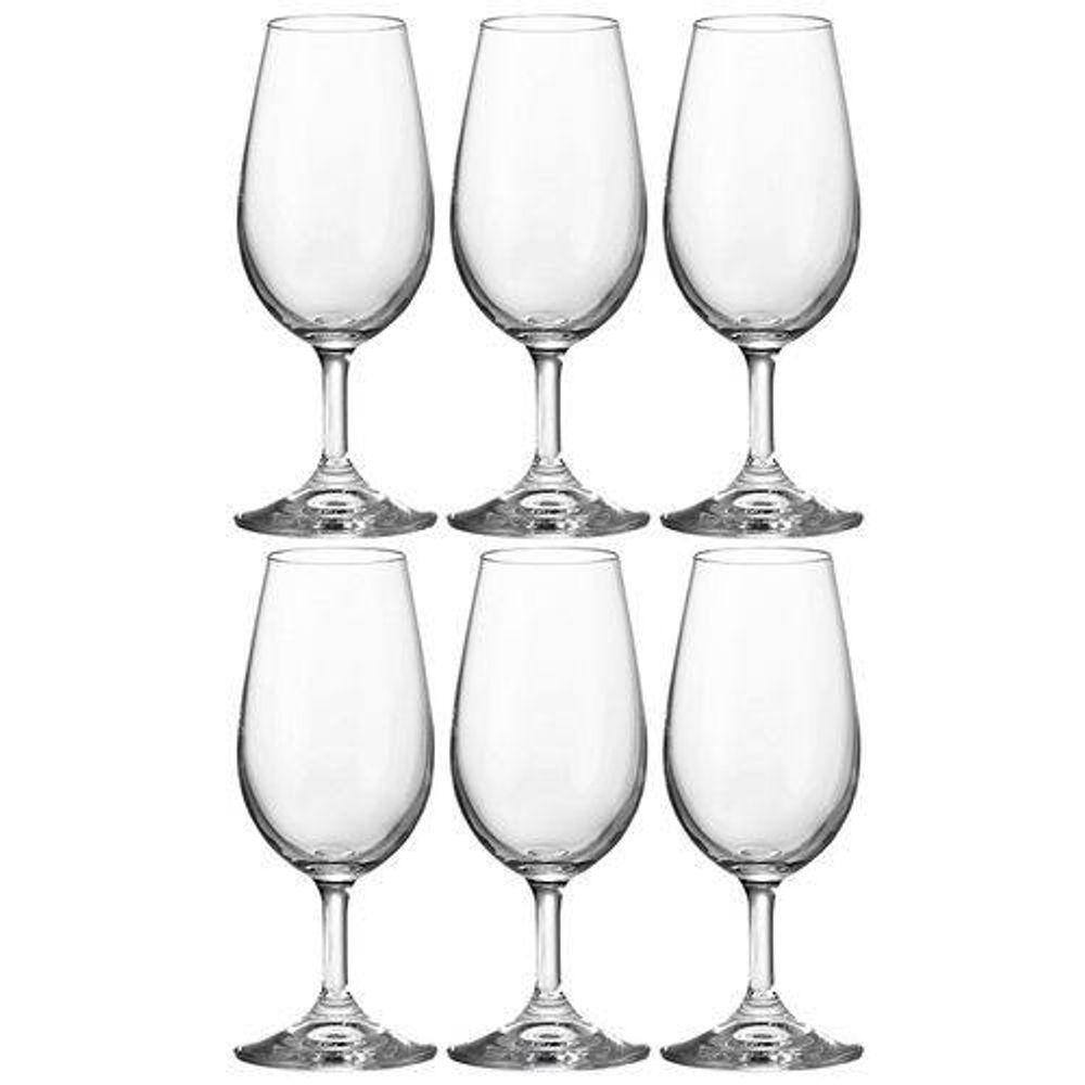 Jogo 6 Taças Degustação Iso Cristal Gastro 210ml Bohemia