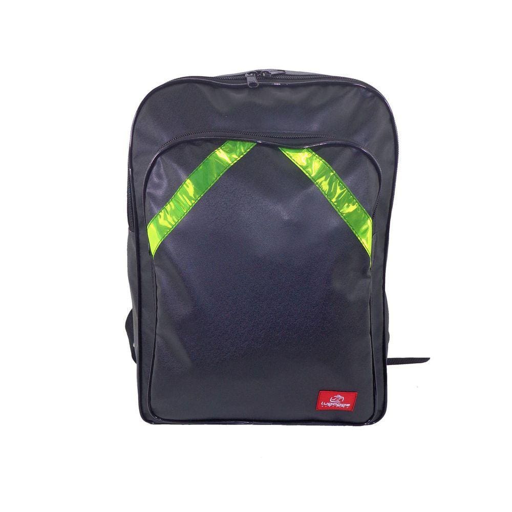 Mochila Grande Reforçada Motoboy Motoqueiro Lona Refletivo