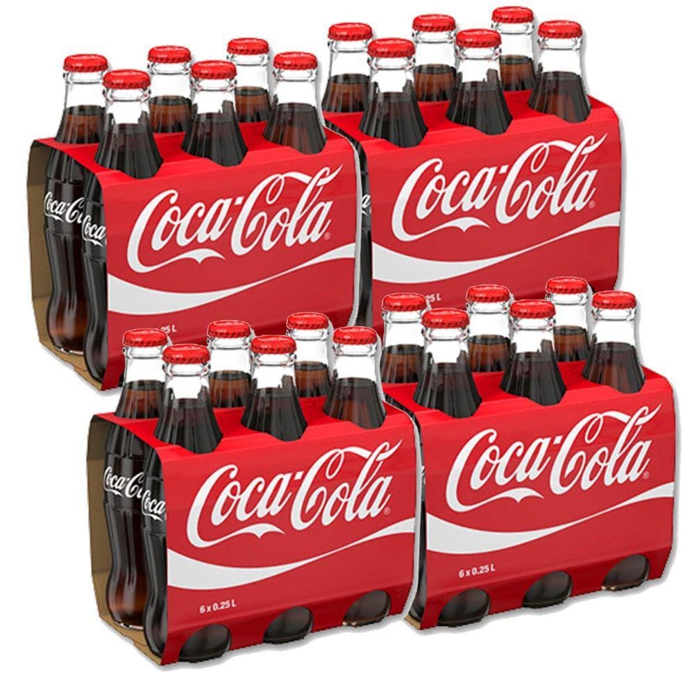 Refrigerante Coca Cola Vidro 250Ml 48 Unidades