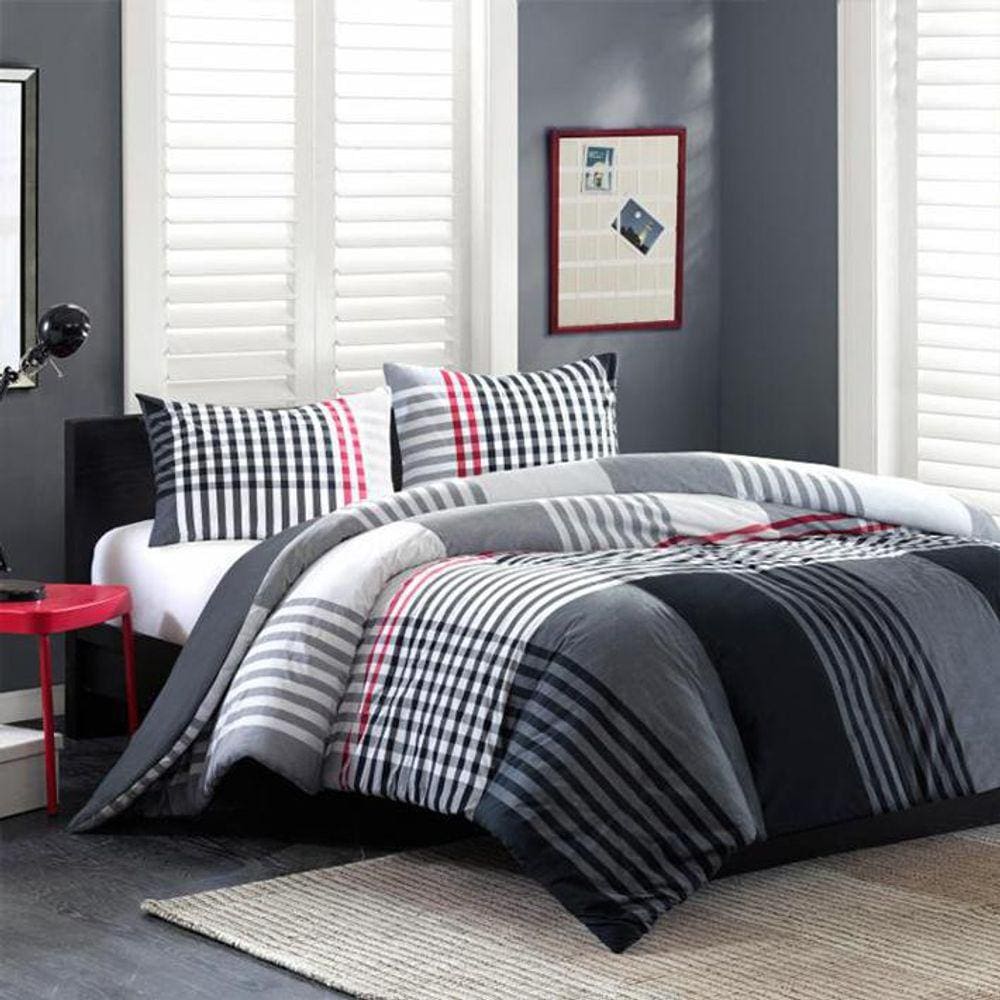 Edredom Casal Super King Mais 2 Fronhas Em Gabardine Premium