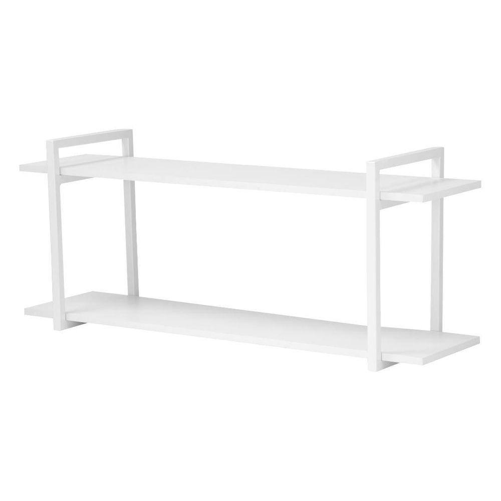 Nicho Banheiro Branco Com Prateleiras Branco 60Cm
