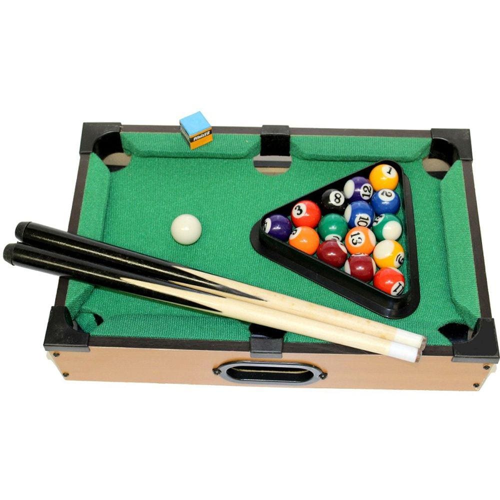 Mini Bolas De Sinuca Bilhar Snooker 25mm Mesa Infantil