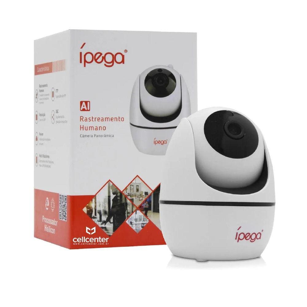 Câmera Ip Wireless Ípega Sensor De Movimento Kp-Ca173 Knup
