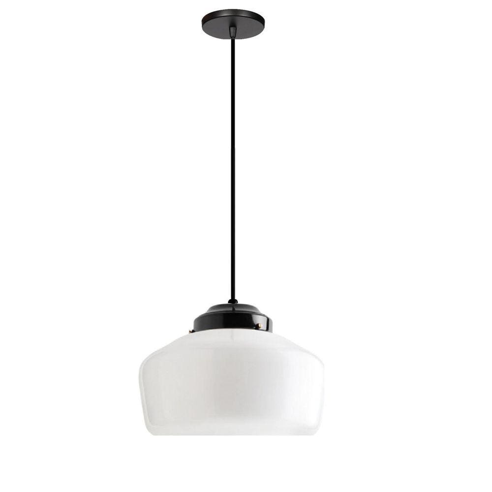 Lustre Pendente Retro Globo Vidro Bala Leitosa 10X24