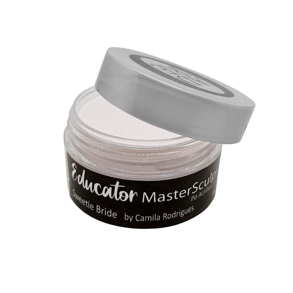 Pó Acrílico Adore Educator Mastersculp - Sweetie Bride 40G