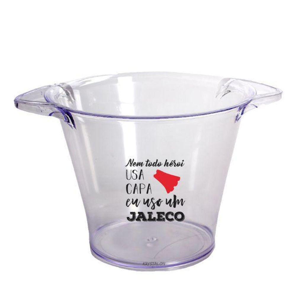 Balde De Gelo 5L Personalizado Profissional Da Saúde