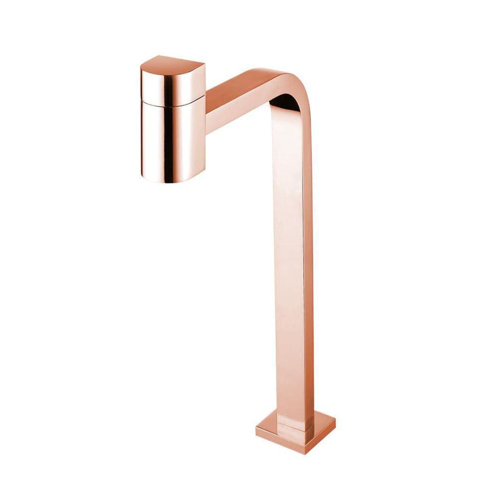 Torneira Lavatório Rose Gold 1195 R55 Bica Alta Lorenzetti