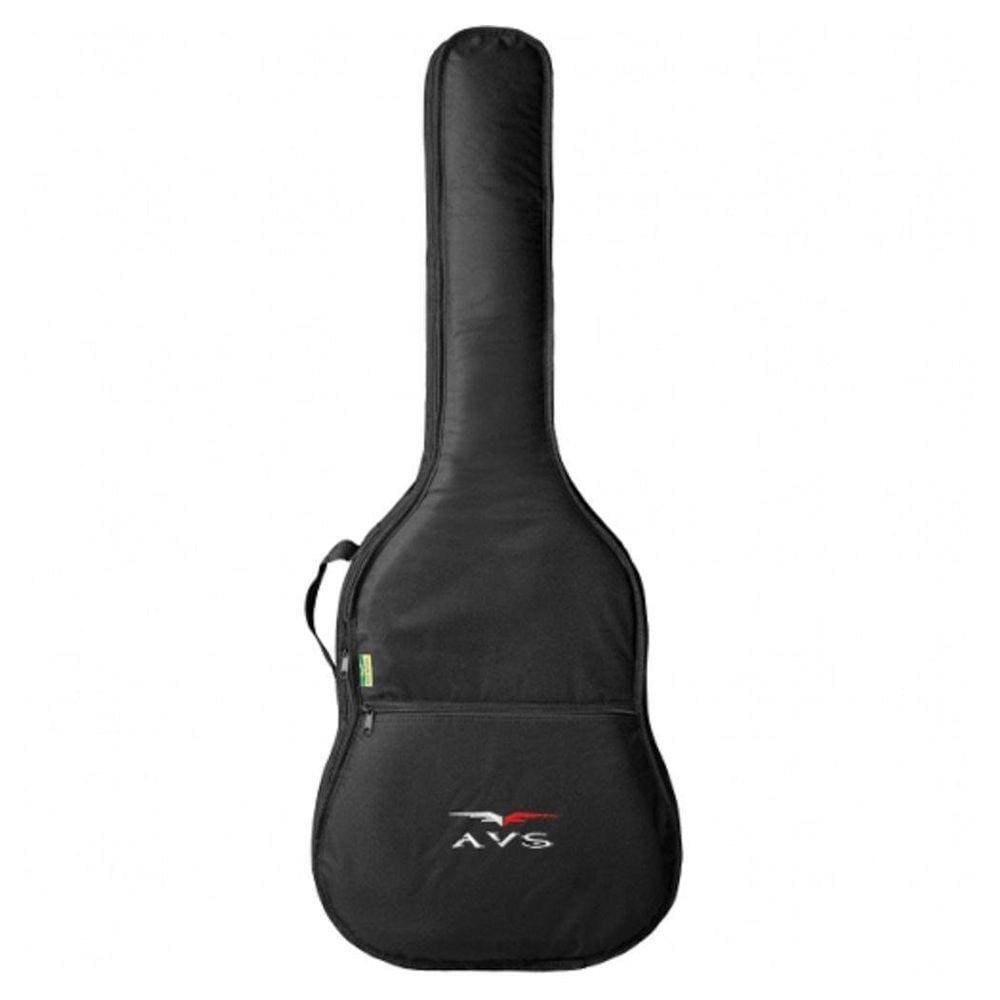 Capa Bag Luxo Violao Folk Acolchoado Alça Mochila E Maos Avs