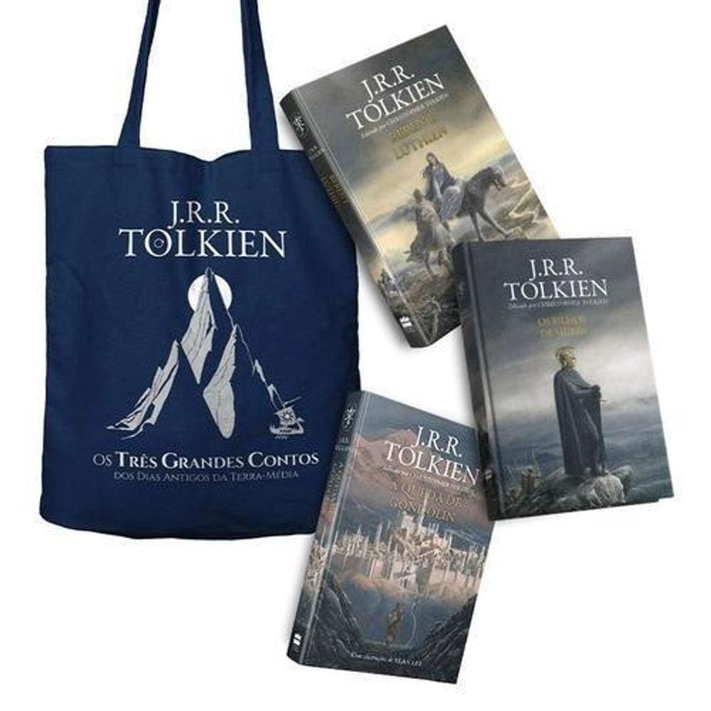Coleção Tolkien Os Três Grandes Contos + Ecobag