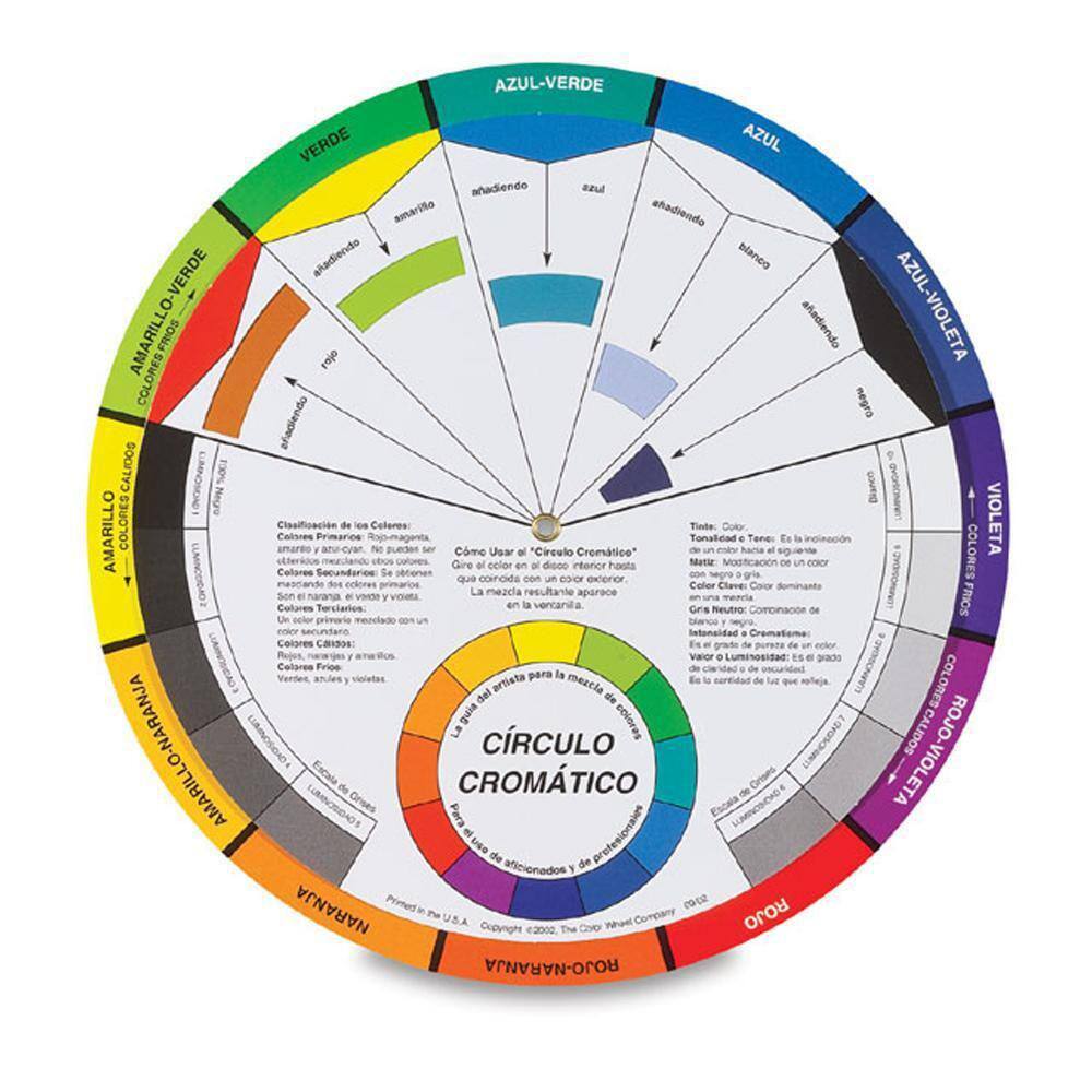 Círculo Cromático The Color Wheel Grande 3492