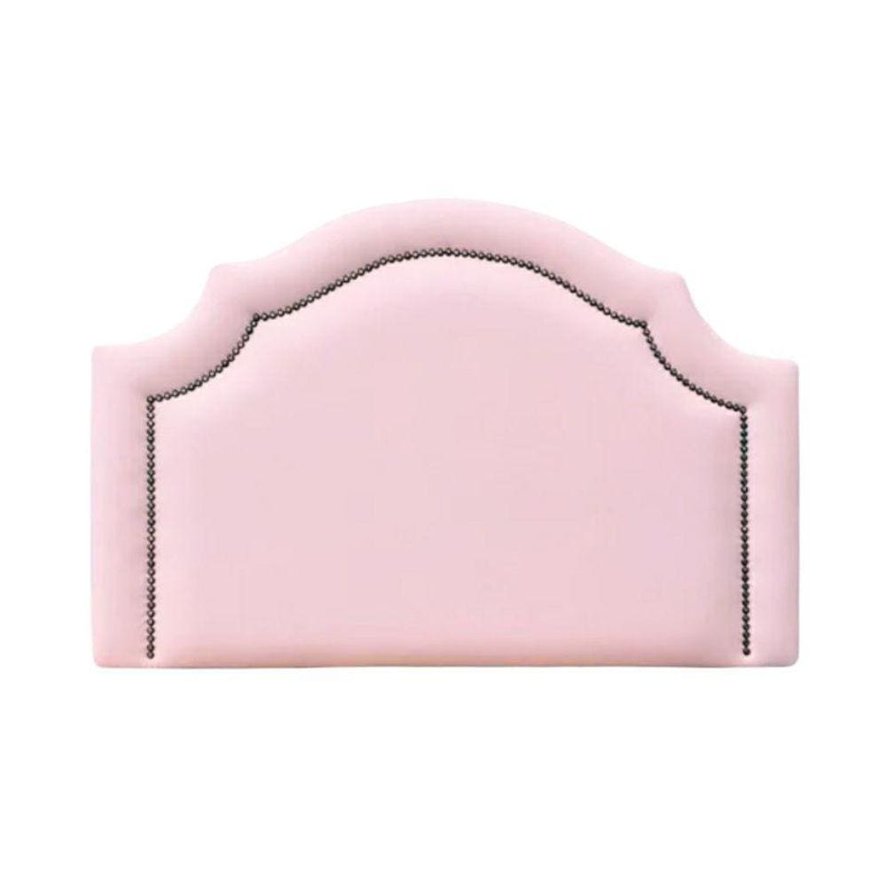 Cabeceira Estofada Captone Design Rosa Solteiro 90X60Cm
