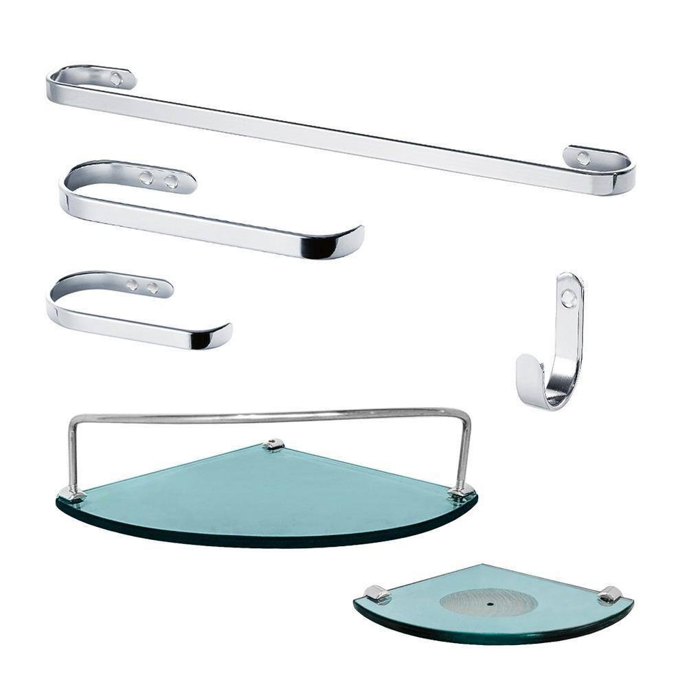 Kit Para Banheiro Onix 9 Verde