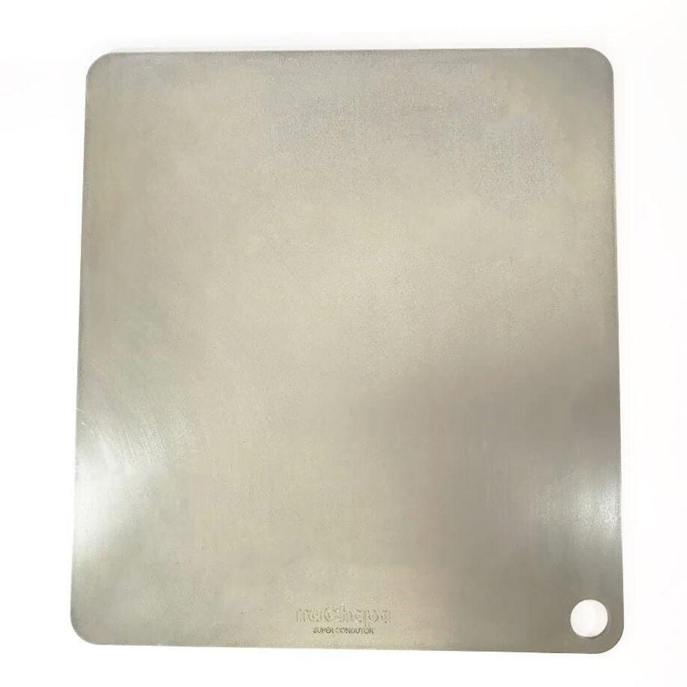 Pedra Refratária De Aço Para Pizza E Pão Chapa Pro 40X35,5Cm