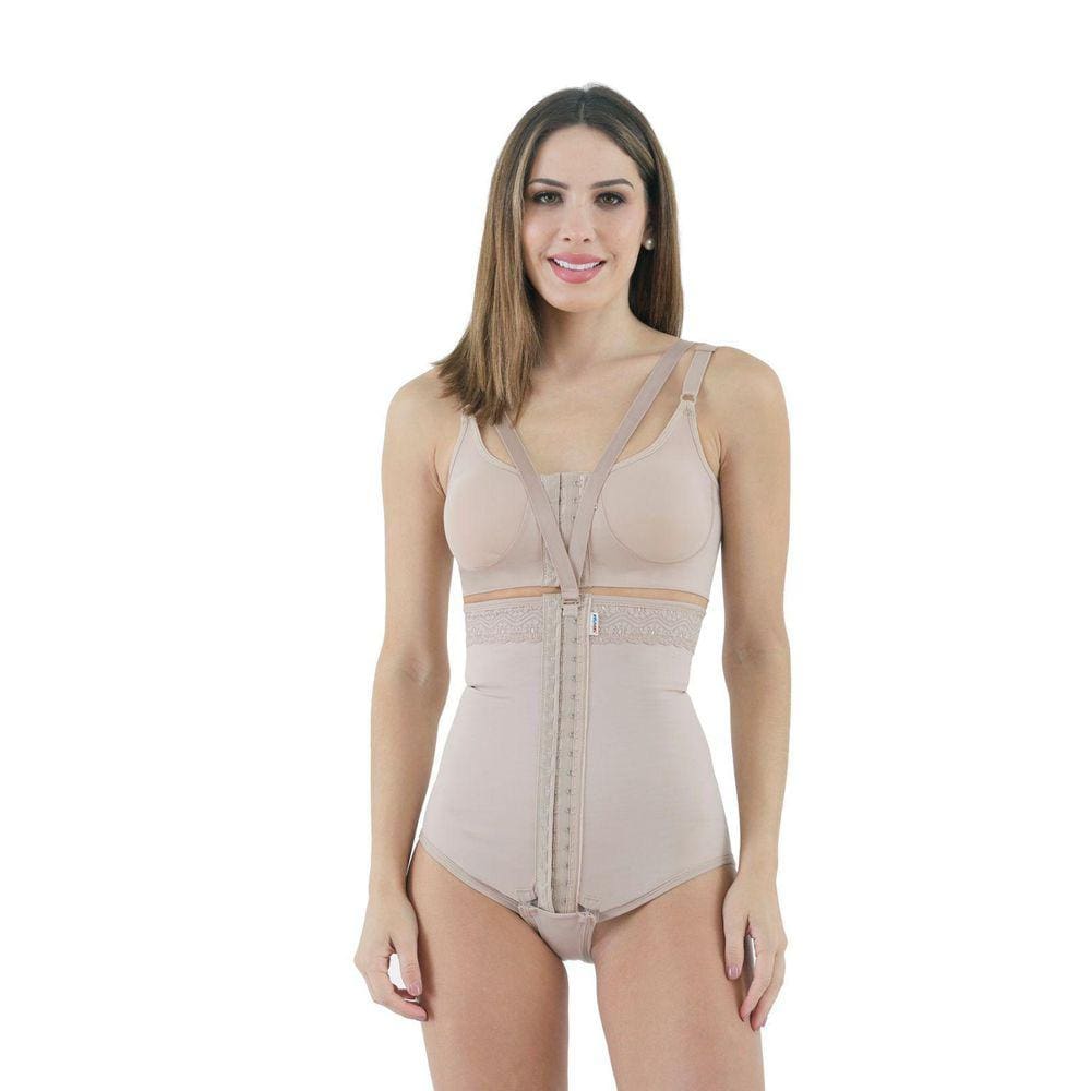 Cinta Cavada Com Colchete Cor Bege Kelogel - P