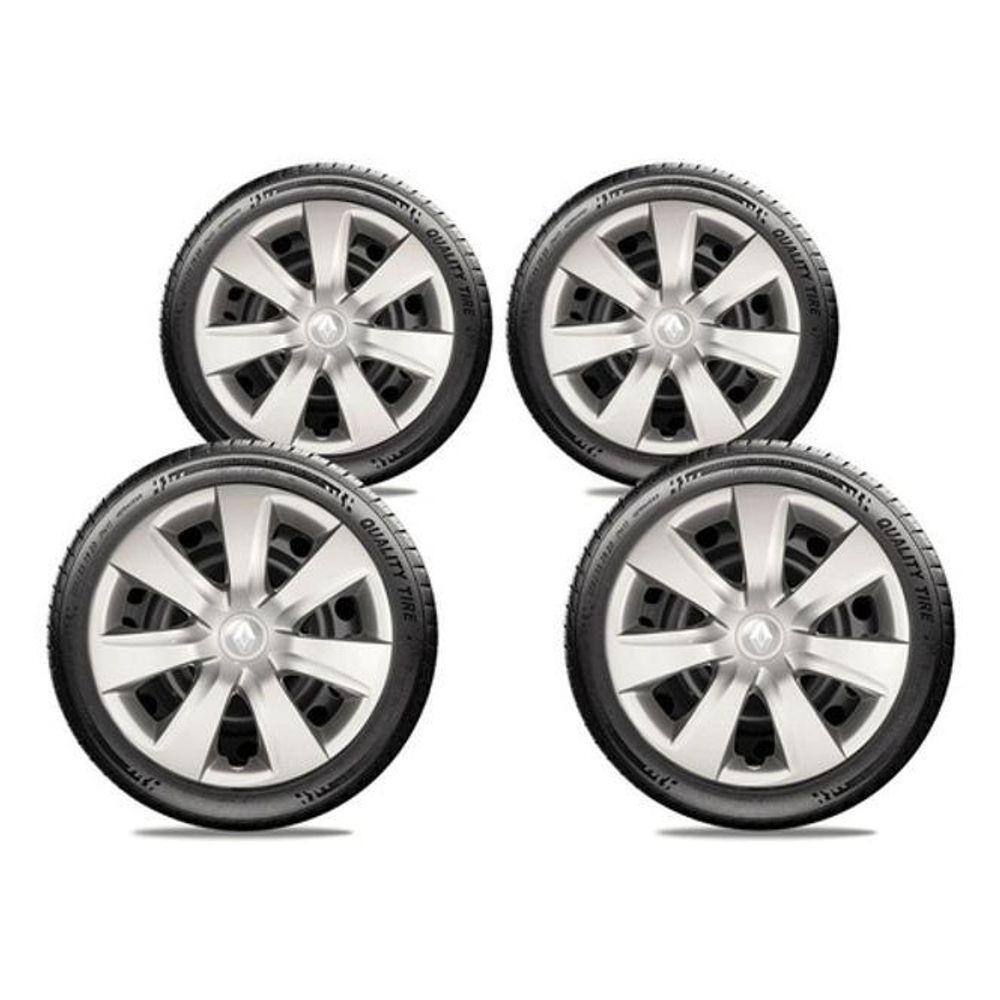 Calota Jogo Renault Sandero Logan 2016 2018 Aro 14 G461J