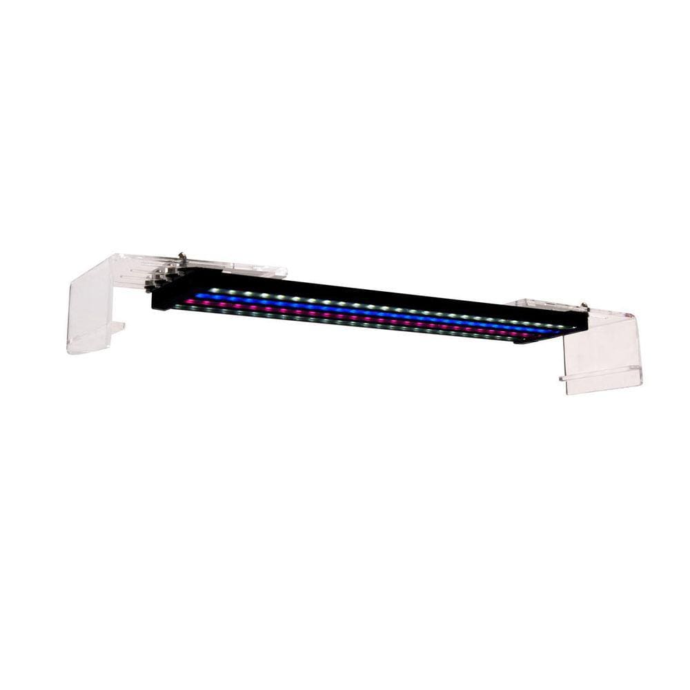 Luminária Led 4 Cores Aquário Marinho 70Cm Dimmer Controle