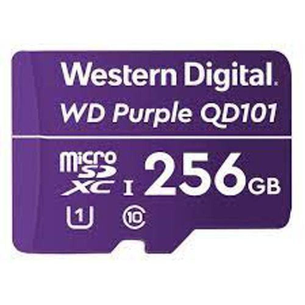 Cartão Micro Sd 256Gb Wd Purple Western Digital Intelbras