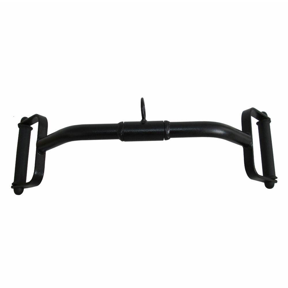 Puxador remada frente neutro pulley curvo barra romana 70 Cm