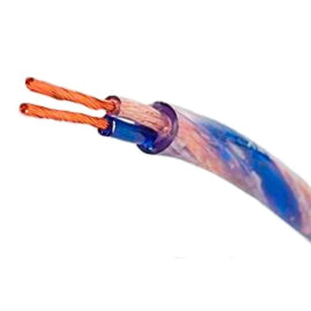 Cabo Twisted Speaker 2X1,50 - Vermelho 30 Metros