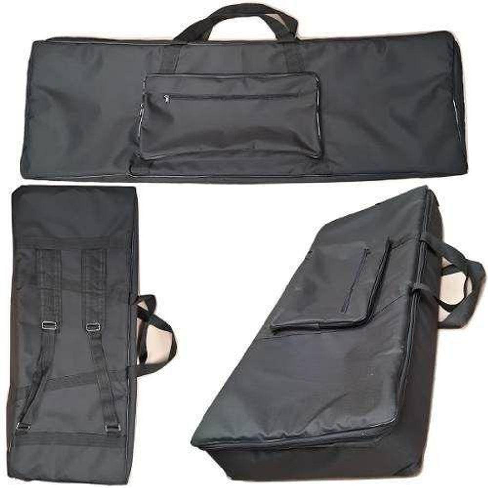 Capa Bag Master Luxo Para Teclado Behringer Umx 610  Preto