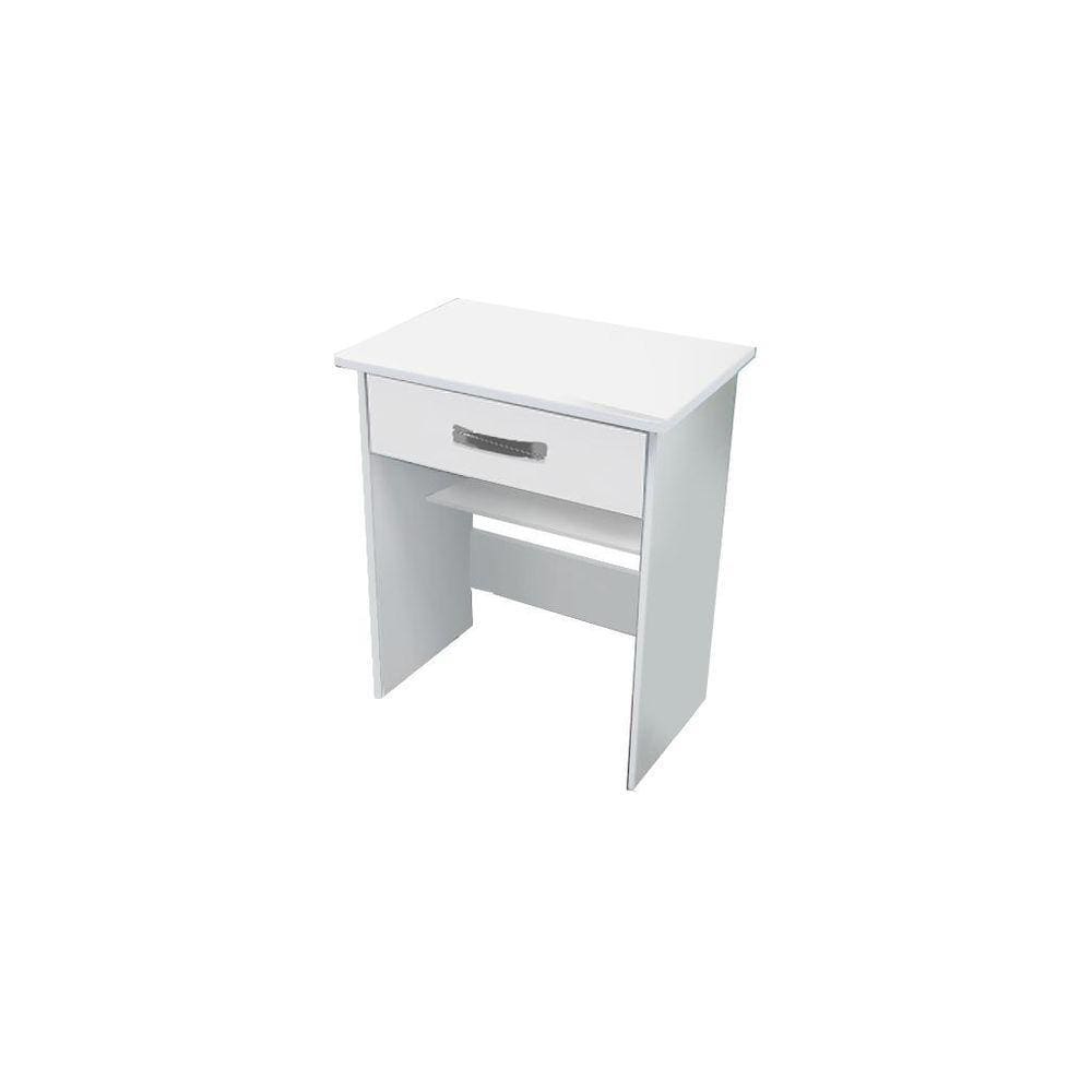 Escrivaninha Compacta - 58Cm  Cor Branca