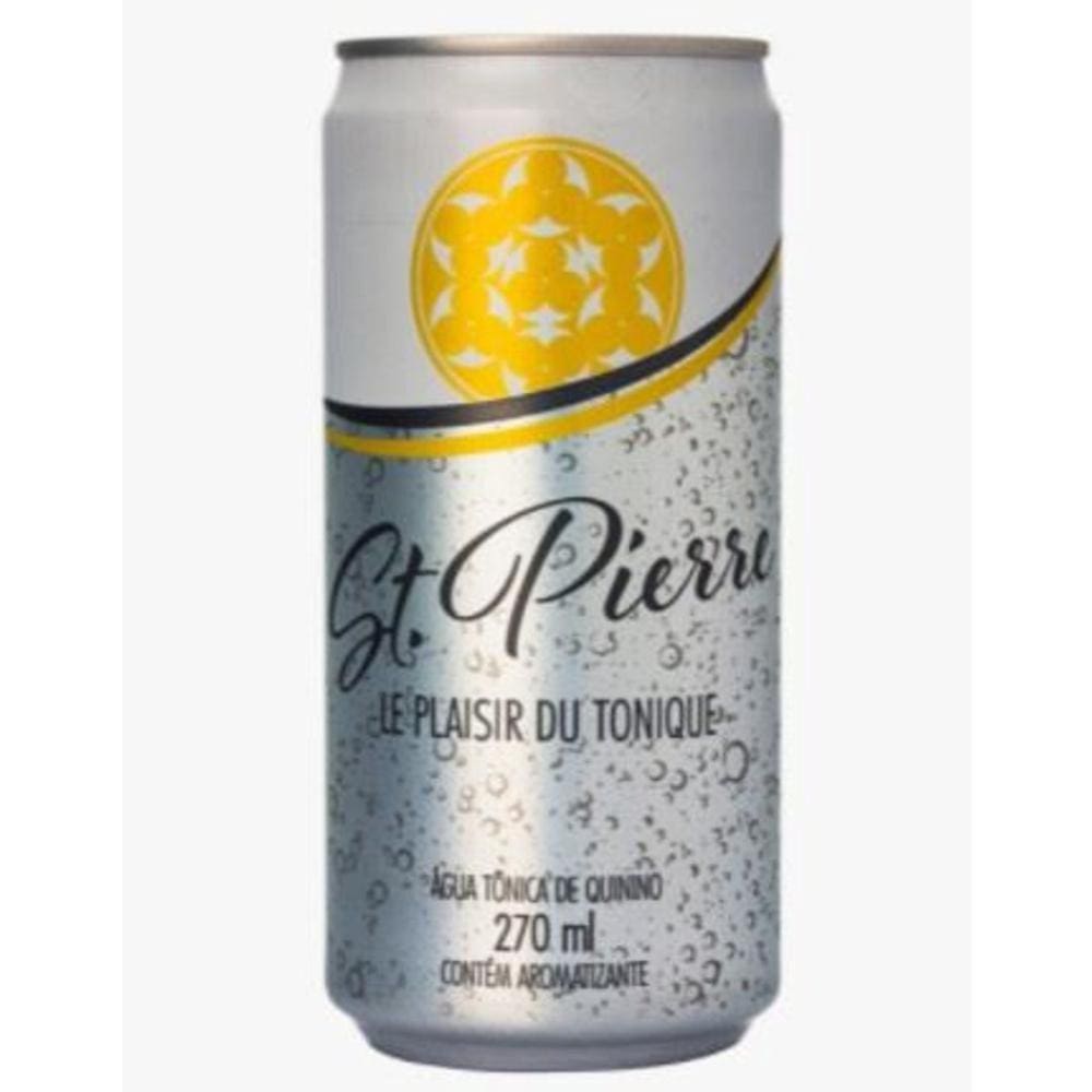Kit 24 Água Tônica Ginger St Pierre 270Ml
