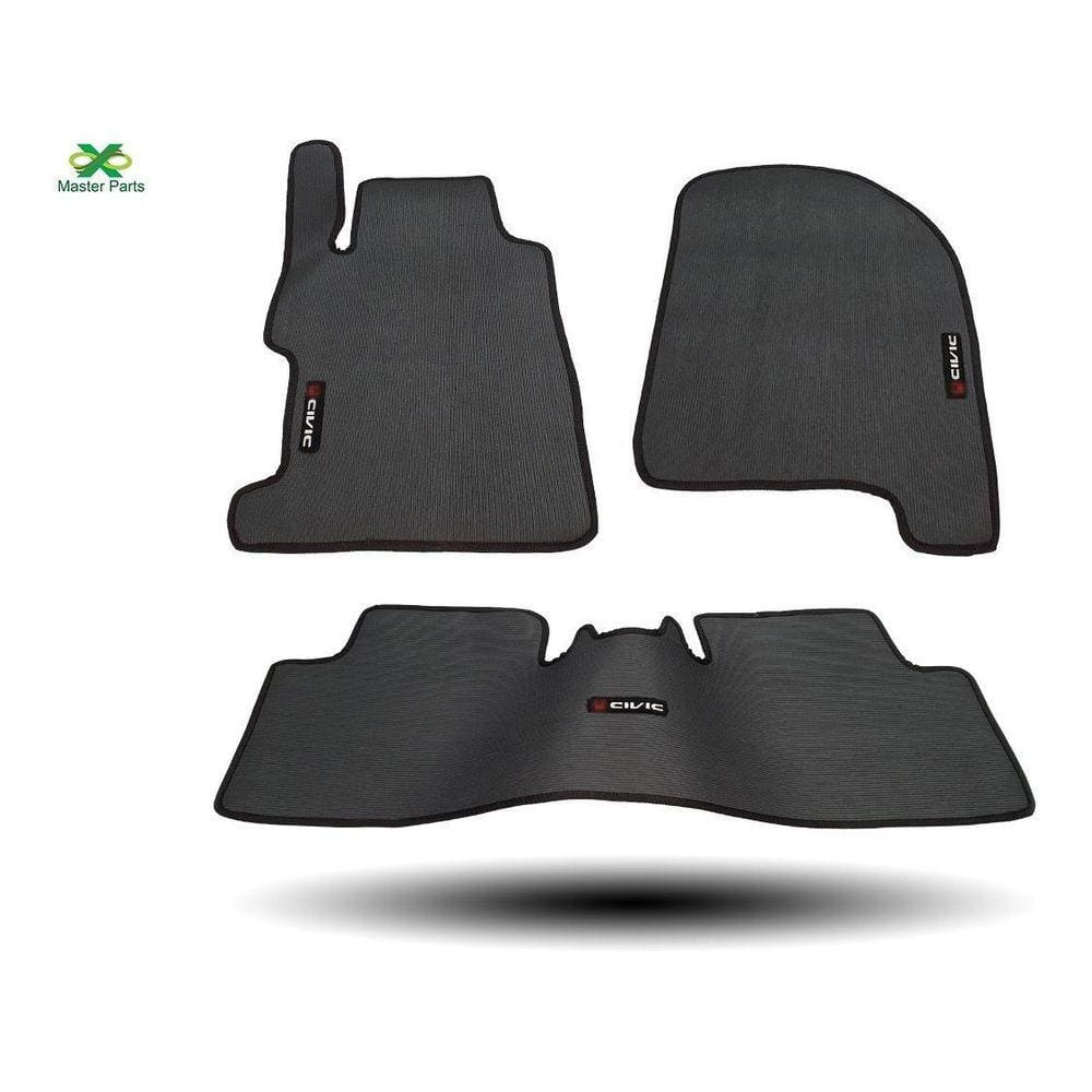 Tapete Borracha Civic 2007-2011 Com Traseiro Interiço