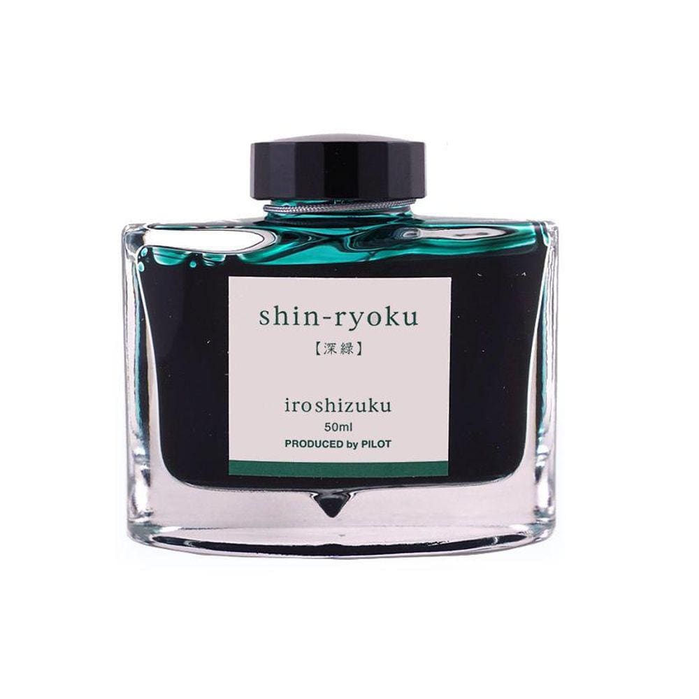 Tinta Para Caneta Tinteiro Pilot Iroshizuku 50Ml Shin-Ryoku