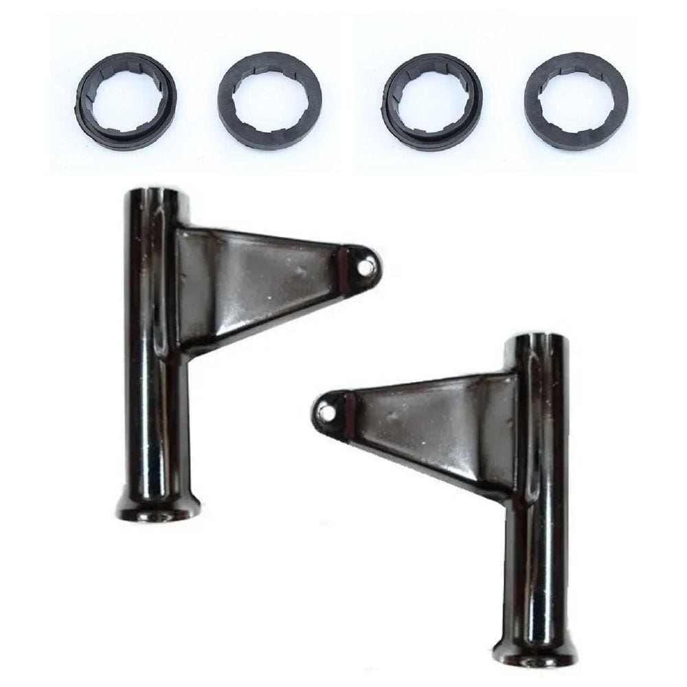 Suporte Do Farol Preto Honda Cg 125 Today 125 Com Borrachas