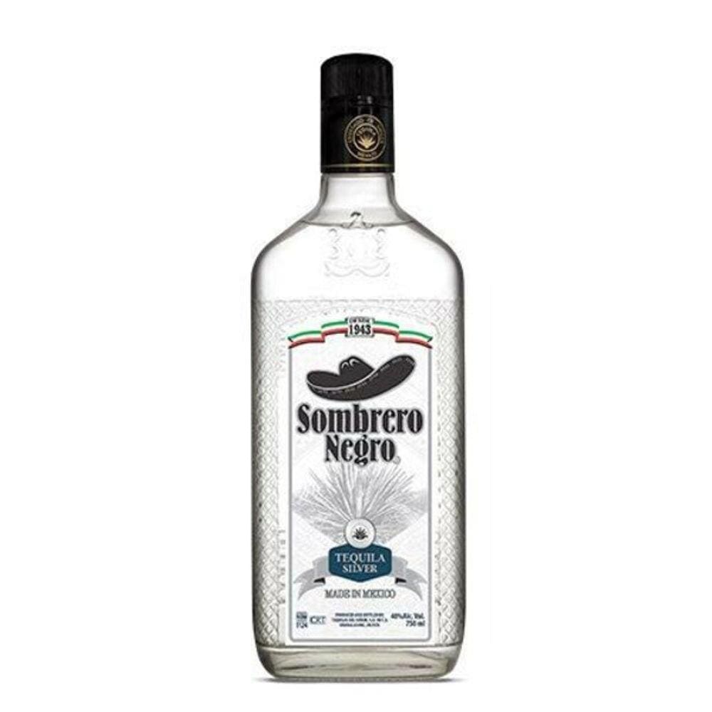 Tequila Sombrero Negro Silver 750Ml