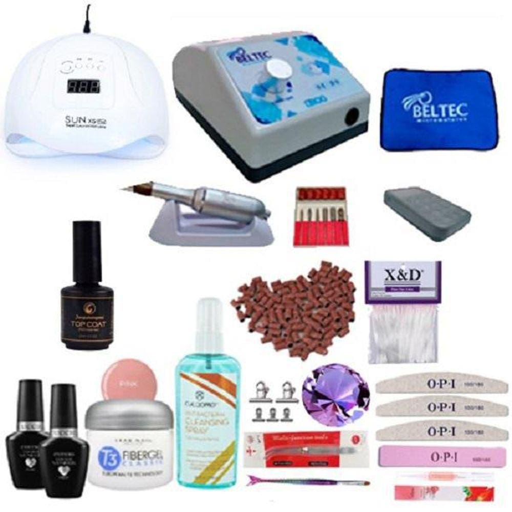 Kit Cuccio Completo Com Micromotor Lb100 Beltec E Cabine Sun