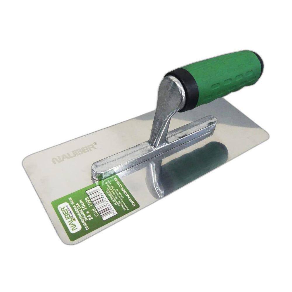 Desempenadeira Efeitos Marmore Decorativos Inox 10X24 Nauber
