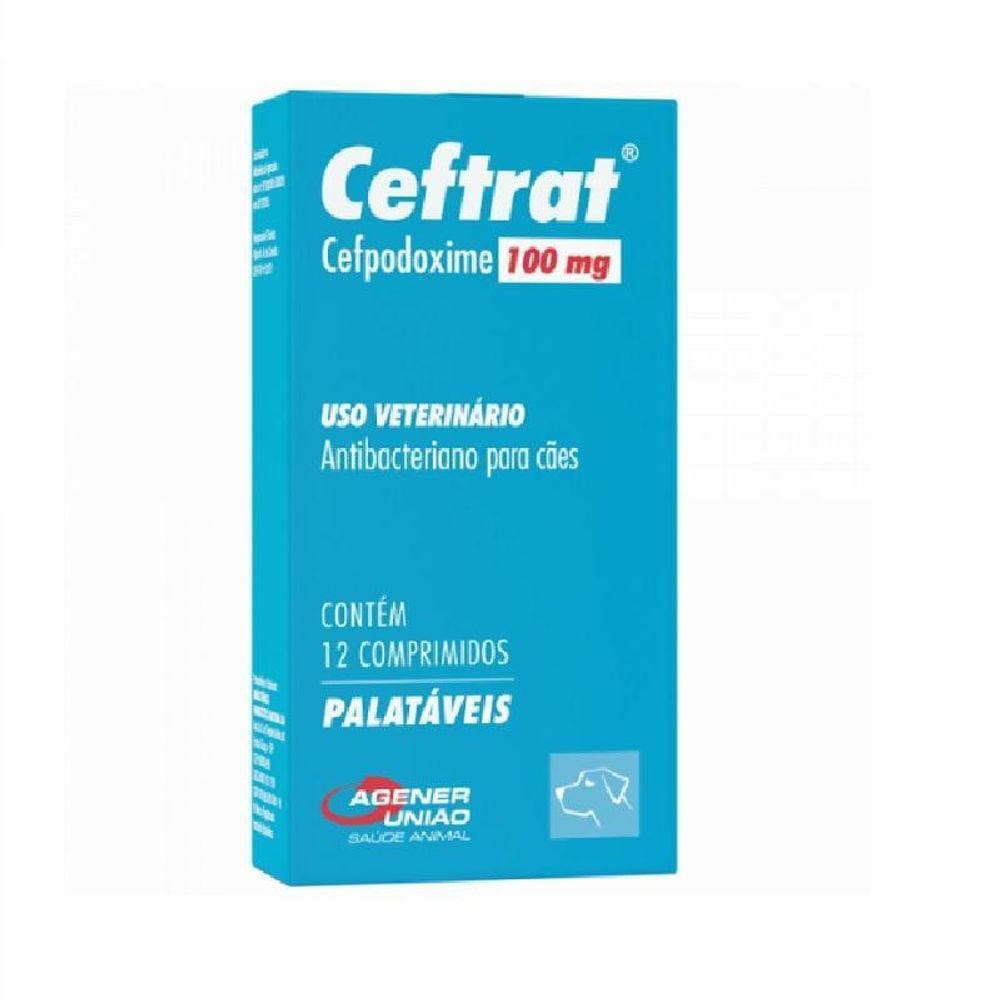 Ceftrat 100 Mg - 12 Comprimidos