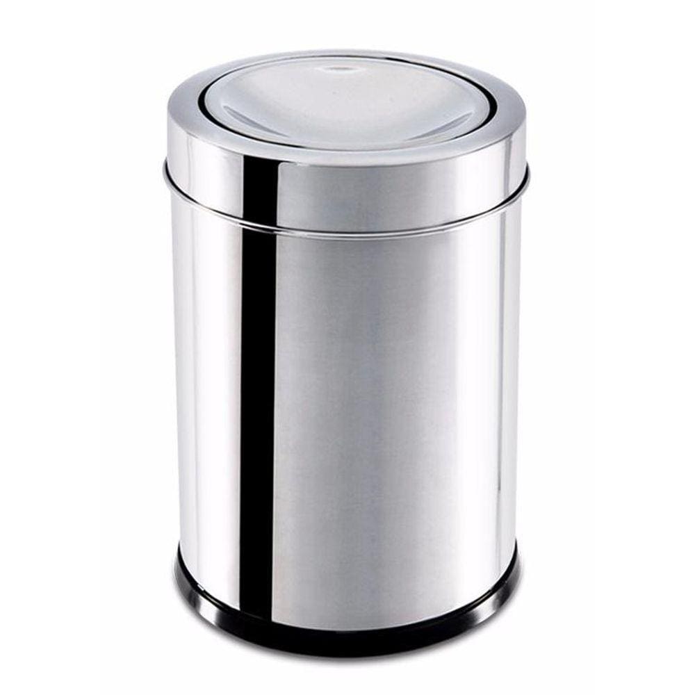 Lixeira Inox Basculante 5 Litros