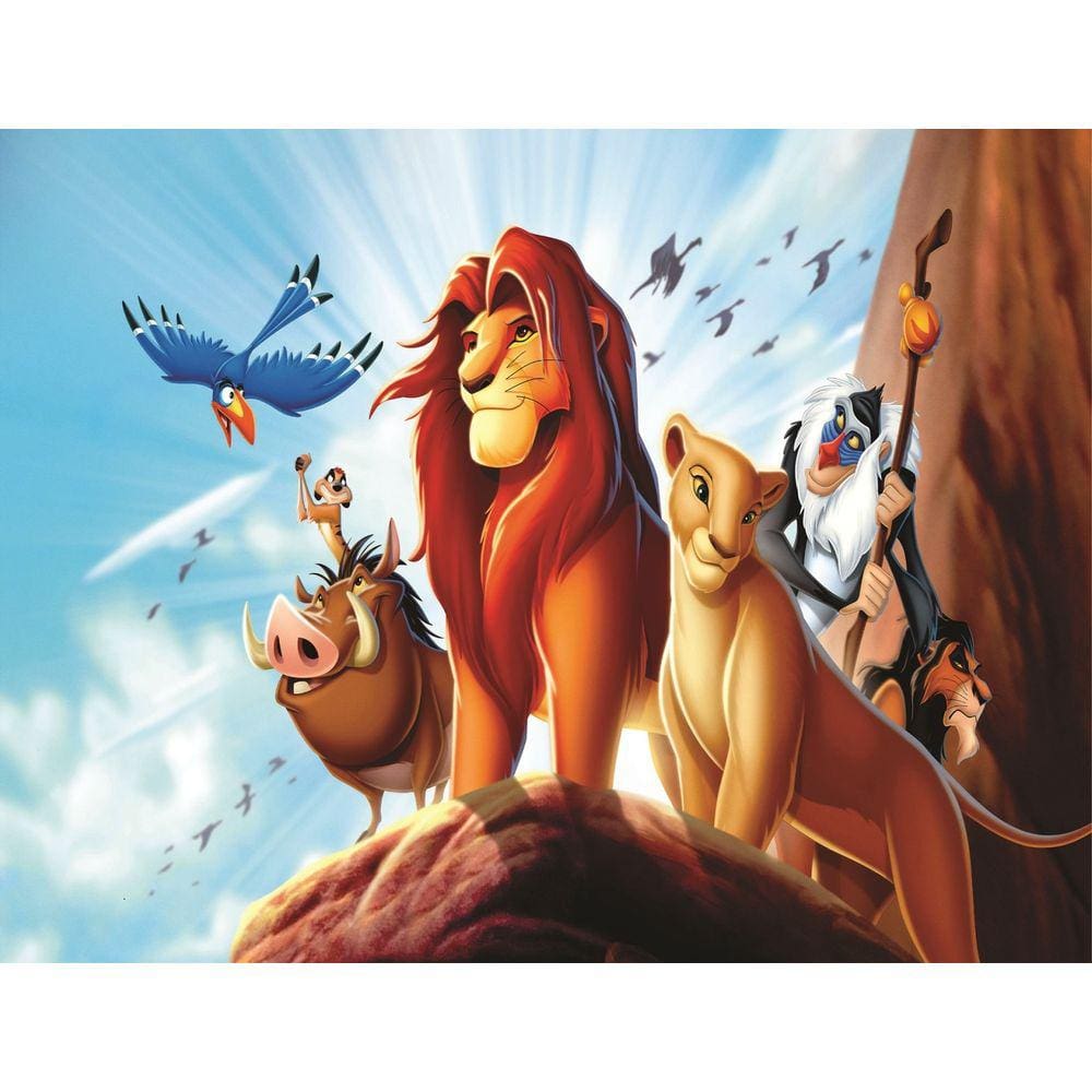 Fundo Fotográfico Em Tecido Rei Leão 2,20X1,50