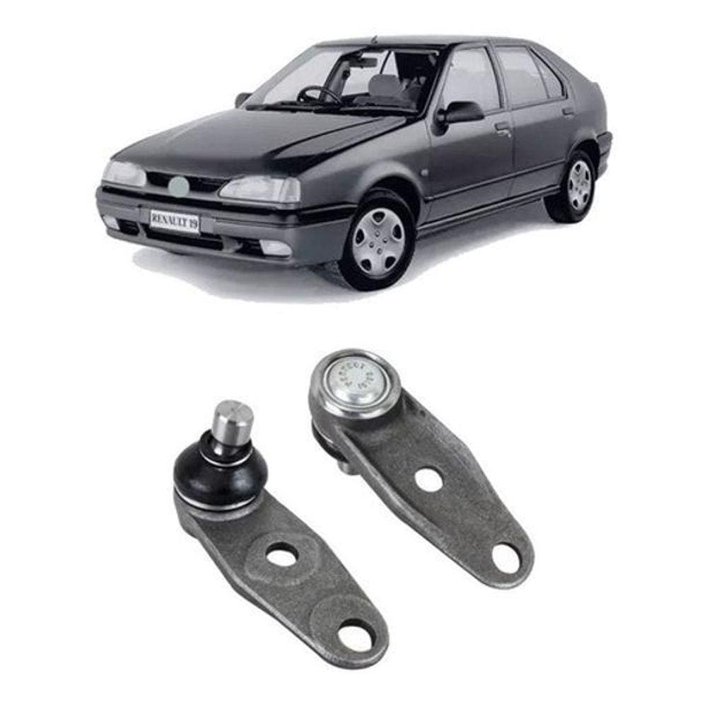 Par Pivô Da Bandeja Dianteira Renault R19 1992 1993 1994 95