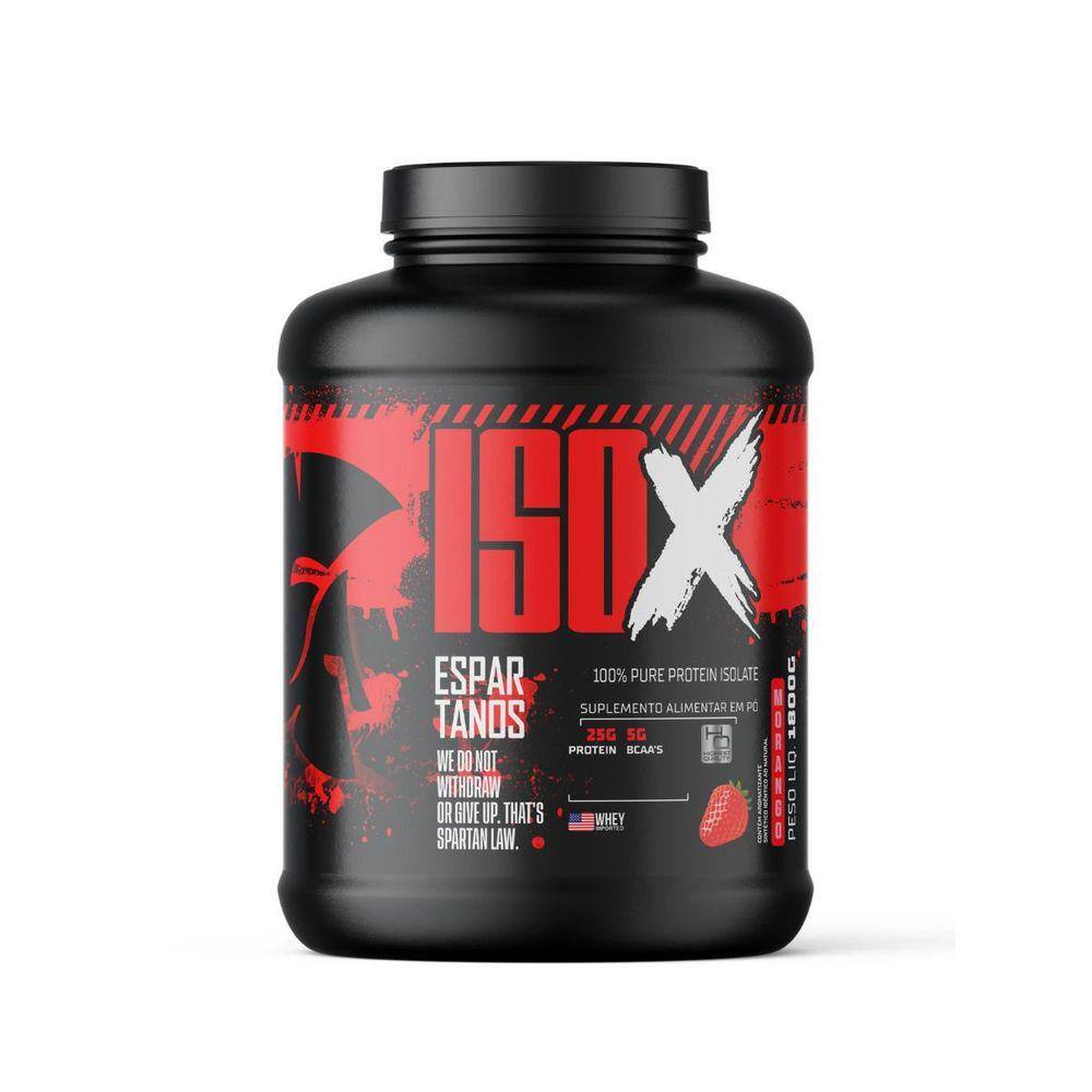 Whey iso x protein 100 pure isolate 1800g espartanos Extra