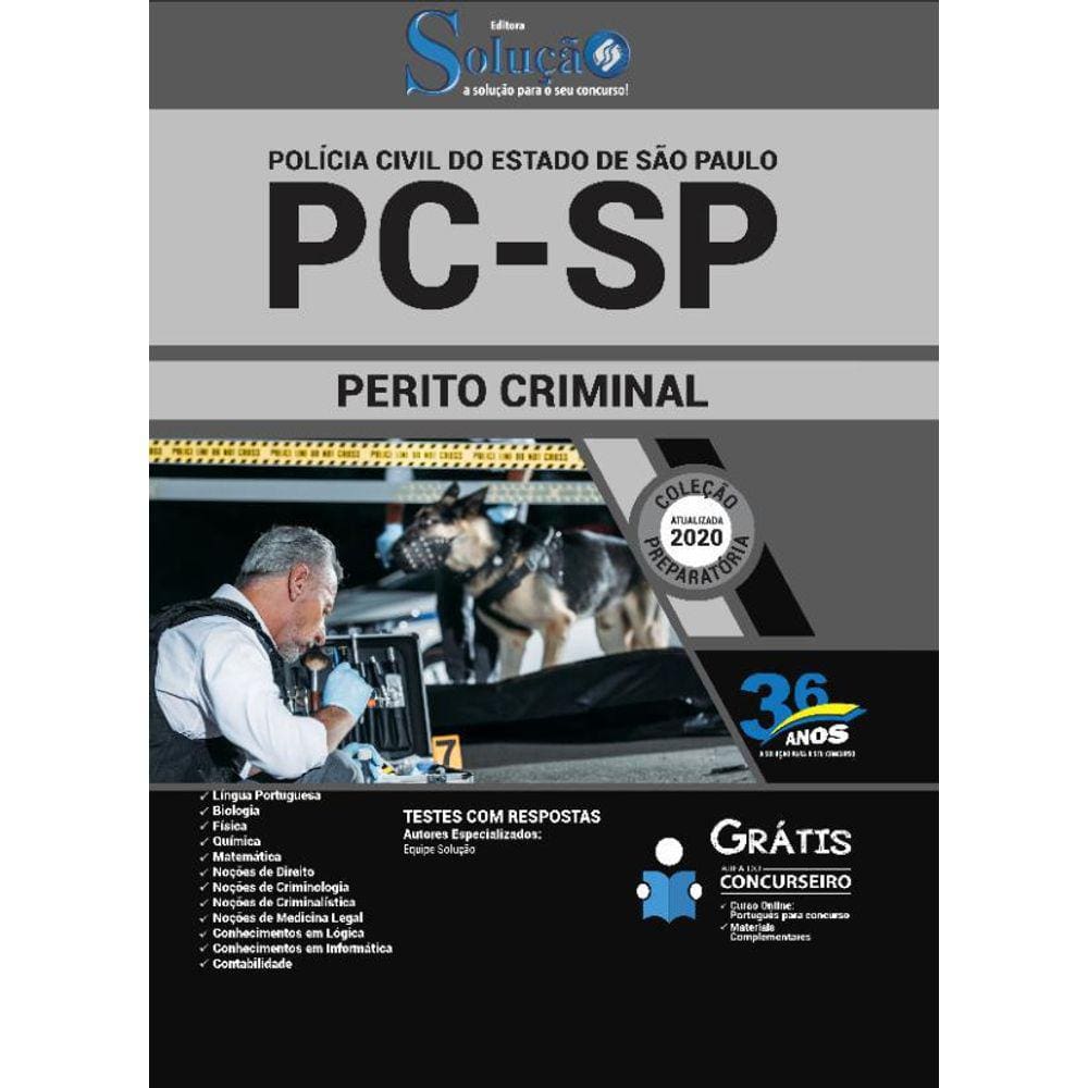 Apostila Pc Sp - Perito Criminal