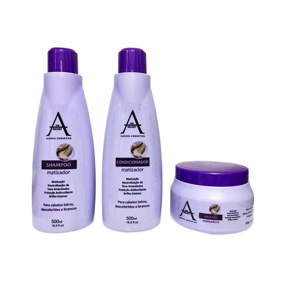 Kit Tratamento Matizador 500Ml - Alkimia