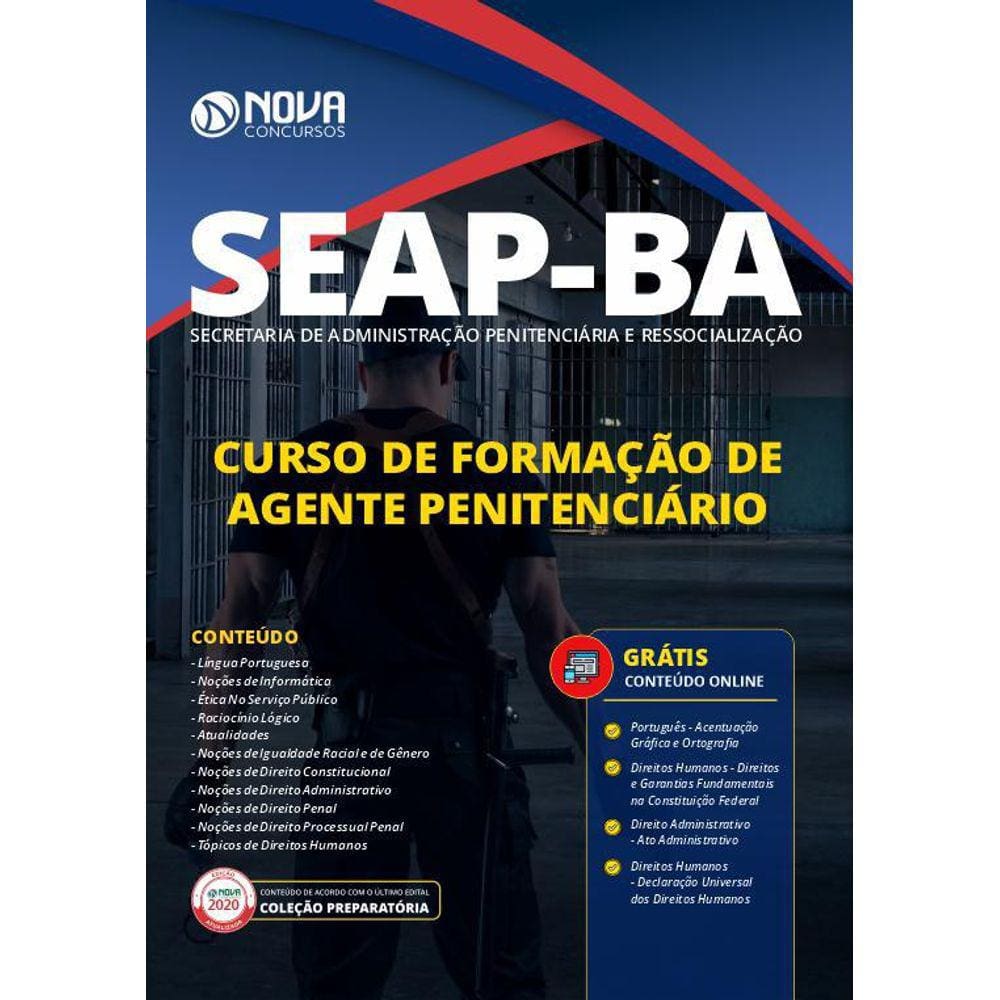 Apostila Seap Ba - Curso De Formação De Agente Penitenciário