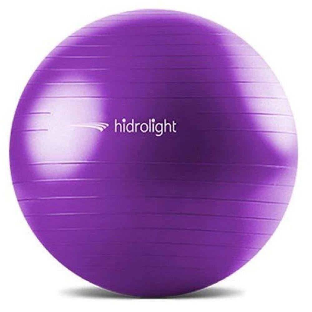 Bola De Exercícios Pilates Hidrolight Com Bomba 65Cm