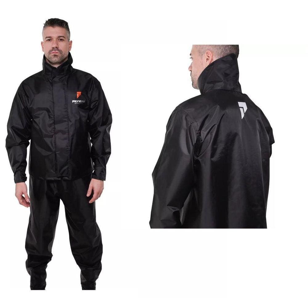 Capa De Chuva Pioneira Nylon Urban Moto Chuva - Tamanho Gg