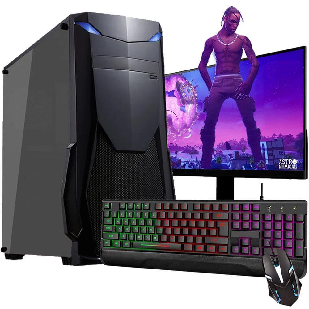 Pc Gamer Completo I5 8gb Hd500 Placa De Video Monitor Hdmi