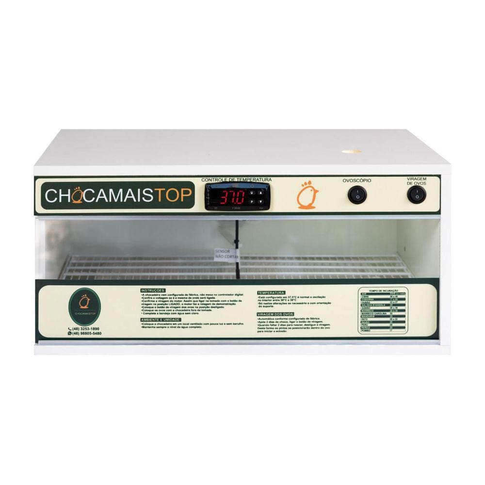 Chocadeira 48 Ovos + Ovoscopio 220V Chocamaistop
