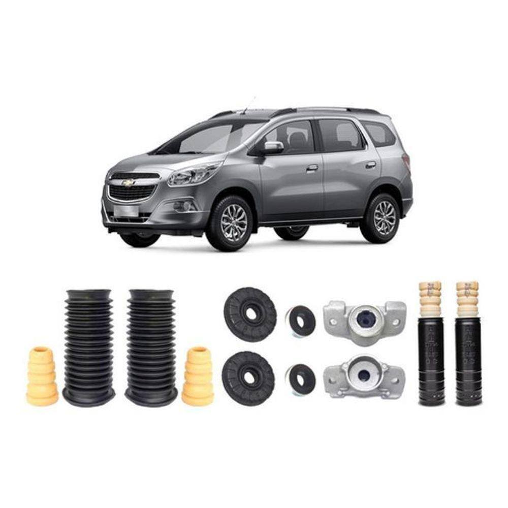 Kit Coxim Batente Coxim Dianteiro Traseiro Spin 2012 2013 14