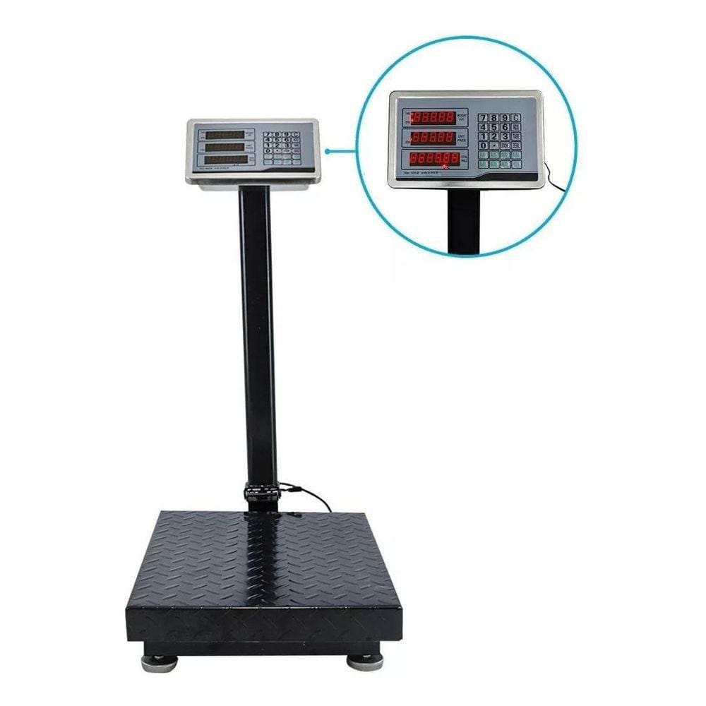Balança Digital 300Kg Com Plataforma Bivolt