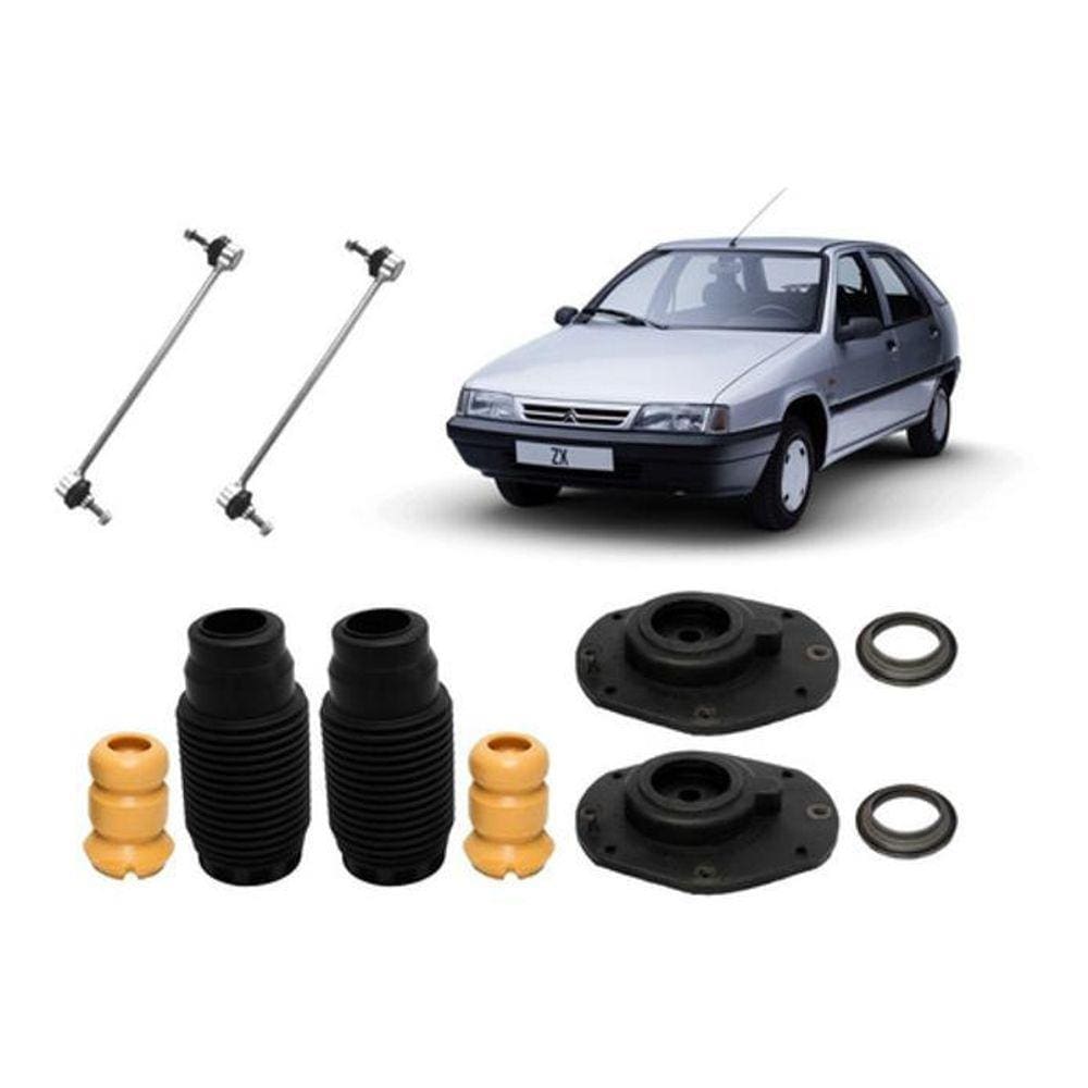 Kit Coxim Batente Bieleta Dianteira Citroen Zx 93